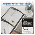 thumbnail image 4 of Awning for Door Entrance 40x60 Inch,Awnings for Doors with Separate Drainage,Front Door Awning Exterior,Polycarbonate UV, Rain, and Snow Protection for Porch,Patio,Window,Deck, 4 of 9