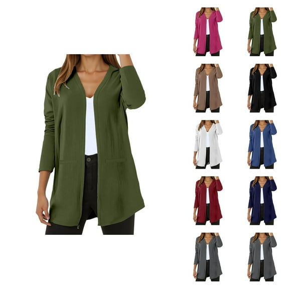 Women's V Neck Cardigan Lightweight Soft Comfortable Everyday Casual Knit Sweater Open Front Cover Up For Spring Summer Fall Cardigan Sweaters for Women