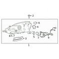 thumbnail image 2 of New Genuine Nissan Clip 622293YU0A / 62229-3YU0A OEM, 2 of 10