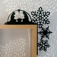 thumbnail image 4 of Metal Scene Door Topper Wrought Door Frame Door Corner Decoration, 4 of 6