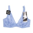 thumbnail image 2 of Bonds Women's Intimately Deep V Bra, Blue,32C - US, 2 of 4