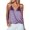 Lilac, variant on Ekouaer Women's Silk Satin Camisole Tank Tops V Neck Sleeveless Spaghetti Straps Blouse Casual Racerback Shirt
