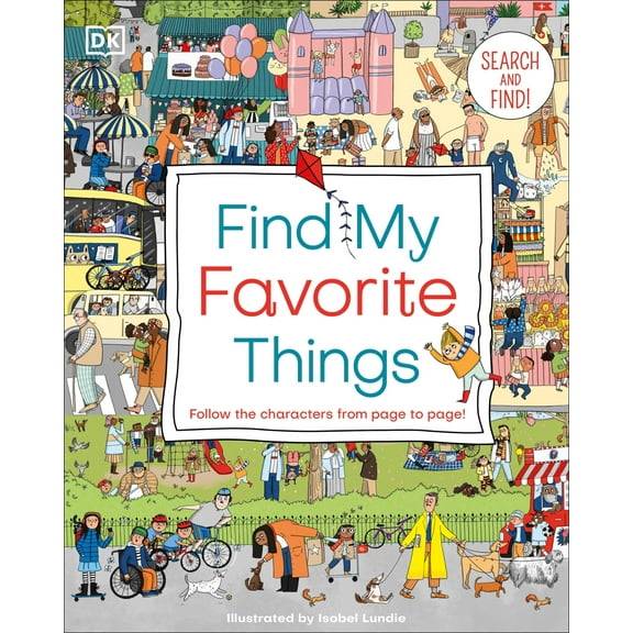 DK Find my Favorite: Find My Favorite Things (Board book)