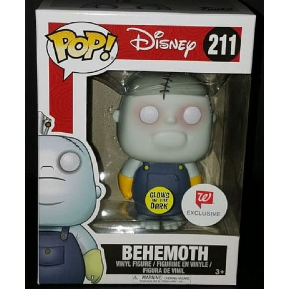 Funko Pop! Disney Behemoth Vinyl Figure Glows in the Dark #211 (Walgreens Exclus