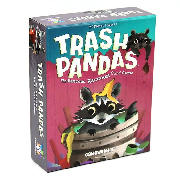 Trash Pandas Party Board Game Card