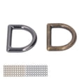 thumbnail image 2 of Ganchos en forma de D, 120 piezas Anillos en forma de D de metal Anillos en forma de D de metal Hebillas en forma de D Eficiencia óptima, 2 of 14
