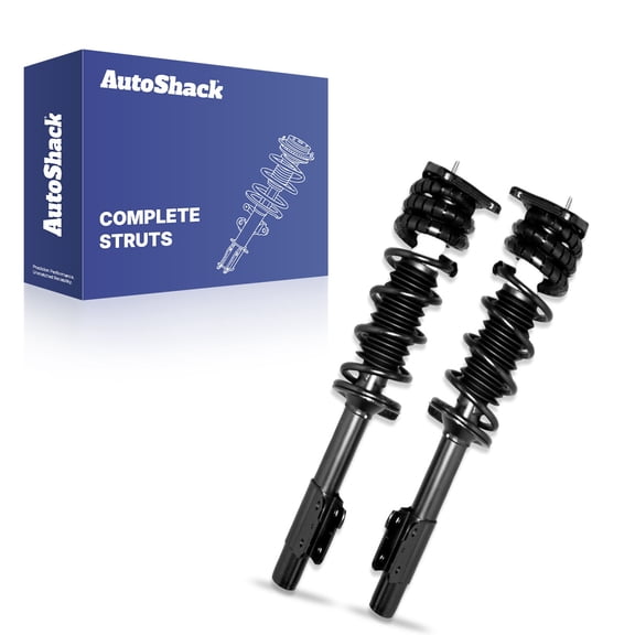 AutoShack Rear Complete Strut & Coil Spring Left & Right Replacement for 1999-2005 Pontiac Grand Am 1998-2003 Chevrolet Malibu 1999-2004 Oldsmobile Alero 2004-2005 Chevrolet Classic 2-PC Set