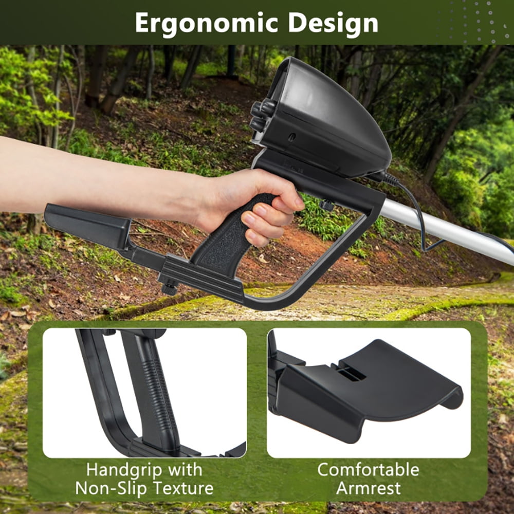 Spaco 30.7 Inch Metal Detector with 2 Modes Adjustable Metal Detector