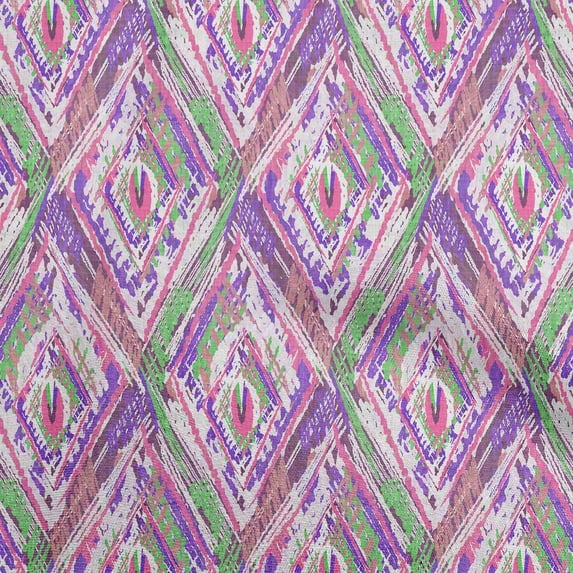oneOone Cotton Cambric Purple Fabric Abstract Diy Clothing Quilting Fabric Print Fabric By Yard 56 Inch Wide