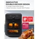 thumbnail image 2 of Horno Air Fryer Midea Doble Cesta 11 cuartos de galón 8 en 1, 2 of 8