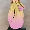 thumbnail image 5 of WELOIJEVBE Hoodies for Teen Girls Trendy Preppy Hooded Sweatshirts Oversized Long Sleeve Shirts Gradient Clothes for Girls, 5 of 7