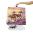 thumbnail image 4 of ZIATUBLES Kitchen Mixer Dust Cover Washable Appliance Decor Cover with Front Pockets and Top Handle Compatible with 6-8 Quart Foldable Home Accessories, Horse, 4 of 7