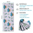 thumbnail image 2 of Lavender Dinosaurs Hatching Eggs Hot Yoga Mat Towel Non Slip for Hot Yoga - Quick-Drying Yoga Mat Cover with 4 Corner Pockets with Travel Bag - Hot Yoga Towel Non Slip 70"x26", 2 of 6