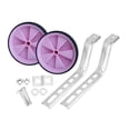 thumbnail image 3 of Lipstore Roues Stabilisatrices Accessoires de Vélo Stabilisateurs Kit Monté pour Cyclisme Rose, 3 of 8