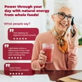 thumbnail image 5 of Reds Superfood Powder with Probiotics, 5 Digestive Enzymes, Beets & Ashwagandha Powder - Boost Drink for Body’s Detox & Cleanse by PureHealth Research, x3, 5 of 11