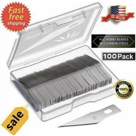 100Pcs Blades #11 Exacto Knife Style For X-Acto Hobby Diy Multi Tool Art Craft