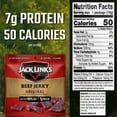 thumbnail image 6 of Jack Link's Original Beef Jerky, 100% Beef,  20 Pack Of 0.625 oz. Bags, Snack Sized Packs, 6 of 7