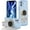 Blue, variant on for iPhone 14 Case Cute 6D Astronaut Case with Stand Function Luxury Plating Case Cover Slim Fit Soft TPU Shockproof Bumper Protective Electroplated Case for Girls Boys,6.1 inch,White