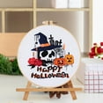 thumbnail image 1 of CJiaWei Halloween Present Suitable For Beginners Adults Autumn Halloween Embroidery Handmade Embroidery Beginner Kit With Printed Embroidery Patterns DIY Handmade Embroidery Kit, 1 of 4