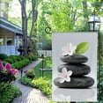 thumbnail image 6 of Spring Summer Garden Flag Double Sided Stones with Magnolia Blossoms Nature Floral Welcome Yard House Outside Outdoor Decoration,12*18 inch, 6 of 6