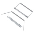 thumbnail image 2 of Unique Bargains Metal Prong Paper Fasteners, Silver Tone, 50 Count, 2 of 3
