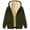 Green, variant on Women's Casual Full Zip up Lined Hoodie Sweatshirt Jacket Fall Winter Hooded Coat Outerwear with Pockets(Blue, S)