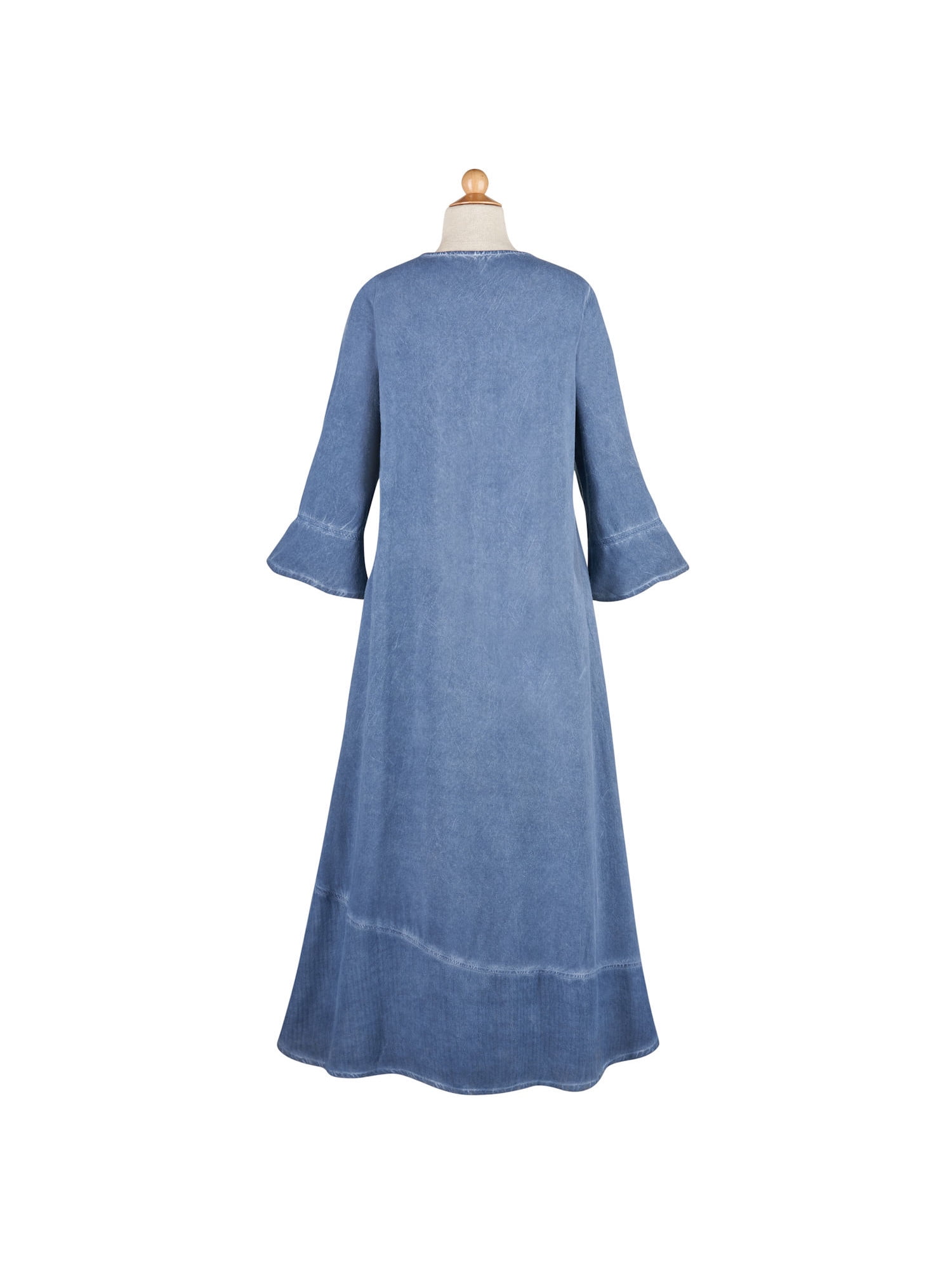 bell sleeve long frock