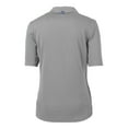 thumbnail image 3 of Women's Cutter & Buck Gray Alabama Crimson Tide Team Virtue Eco Pique Recycled Polo, 3 of 3