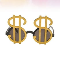 WHAMVOX Multi Colored Party Glasses for Decoration Lightweight Plastic Unique Design for Dancing Parties 2pcs