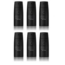 Axe Mens Deodorant, Body Spray, Black, Fragrance, 150ml, 5.07oz, 6Pack