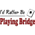 thumbnail image 3 of CafePress - Rather Be Playing Bridge Mug - 11 oz Ceramic Mug - Novelty Coffee Tea Cup, 3 of 6