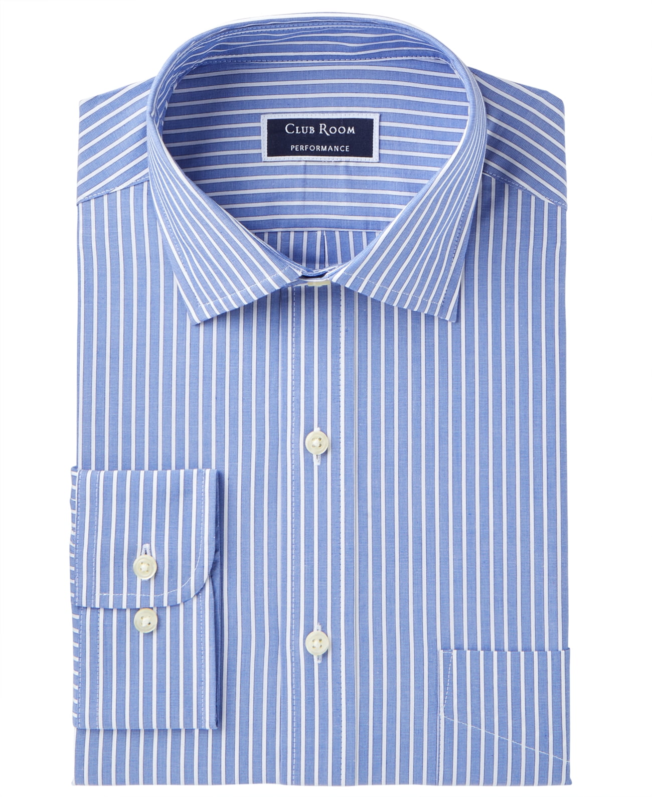 Club Room Performance Mens Dress Shirt 