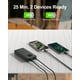 thumbnail image 5 of Power Bank Ansody de 65 W, 2500 mAh, con carga rápida de 100 W, color gris oscuro, 5 of 9