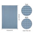 thumbnail image 2 of Miniatura Techo Tejas PVC Modelo Tejado Azulejos Mini DIY Azulejos Modelo Edificio Juego para Jardín Arena Mesa Oscuro Gris Paquete de 4, 2 of 7