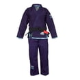 thumbnail image 3 of Fuji Women's Navy Blue Suparaito Brazilian Jiu Jitsu Gi (W3), 3 of 7