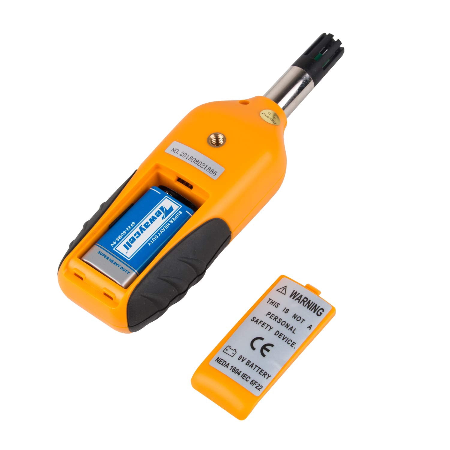 Mengshen Digital Temperature and Humidity Meter with Dew Point and Wet Bulb Temperature Battery Included M86