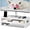 White, variant on BONTEC Wood Monitor Stand Riser, 2-Tier Desktop Organizer with Storage, Ergonomic Computer Stand for Desk, Cable Management, Cellphone Holder, 21.3 Inch Shelf, Black