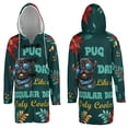 thumbnail image 3 of Pug Dad Like a Regular Dad Only Cooler Happy Father's Day All Over Print 3D Hooded Duffle Toggle Coat Dog Lover Gifts - 02007, 3 of 6