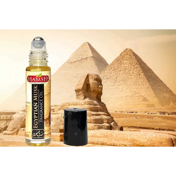 Egyptian Musk Oil | Unisex Roll-On | 10ml (0.33 fl oz) | External Use | HAMSH