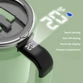 thumbnail image 6 of Electric Coffee Mug with a Built-in LCD, Auto Mixing Travel Mug with Lid, 13oz Stainless Steel Cup with Temperature Display, 6 of 10
