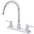 thumbnail image 2 of Kingston Brass KS8798DLLS Concord Centerset Kitchen Faucet, Brushed Nickel, 2 of 2