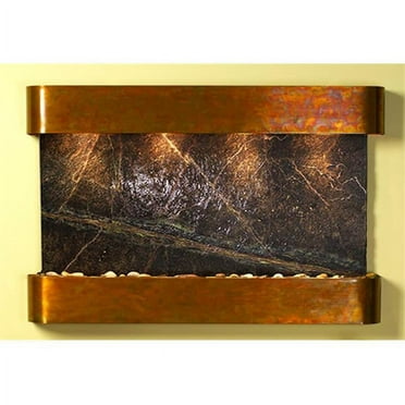Adagio SSR1005 Sunrise Springs - Green Rainforest Marble Wall Fountain