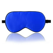 Natural Silk Sleeping Mask with Adjustable Strap Eye Mask Royal Blue
