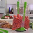 thumbnail image 6 of UHIAGREE Plastic Bag Holder,4pcs Ziplock Bag Holder,Freezer Holder Stands for Food Prep Freezer, 6 of 7