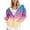 Hot Pink jacket for women, variant on 2025 Sweatshirt Coat for Women Winter Drawstring Hooded Coat for Women Fashion Gradient Print Oversized Hoodies Sweatshirt Coat Long Sleeve Zip up Outwear with Pocket Weekly