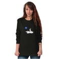 thumbnail image 4 of NASA Astronaut Space Shuttle Surfing Long Sleeve TShirt Men Women Brisco Brands L, 4 of 6