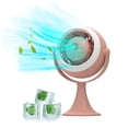 thumbnail image 6 of HOZVOMI Desktop Turbo Fan with USB Charging Wall Mounted Fan Portable Outdoor and Desktop Use Quiet 3 Speed Fan with 90 Degree Rotation, 6 of 7