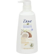 Dove Nourishing Secrets Restoring Body Lotion, Dry Skin Relief for Women with Coconut Oil and Sweet Almond Extracts - 16.9 FL OZ Pump Bottle(Pack of 2)