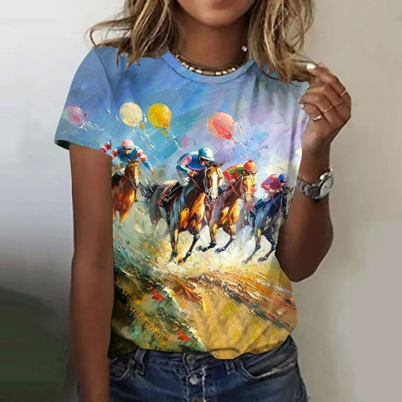 Pohista Womens Tops Summer Dressy Casual Womens Shirts Womens Blouse Short Sleeve Tunic Tops for Women Small order