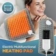 thumbnail image 5 of Heating Pad for Back Electric Heating Pad for Period Cramps Shoulder Pain Relief 10Heating Levels 4Gears Timing EU Plug, 5 of 5